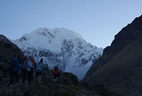 Sunset in Salkantay