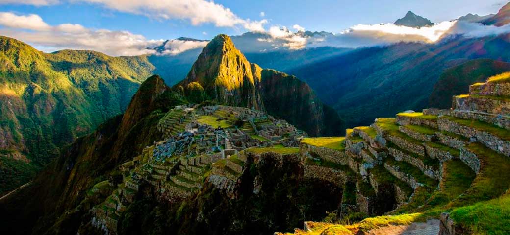 Sunrise in Machu Picchu