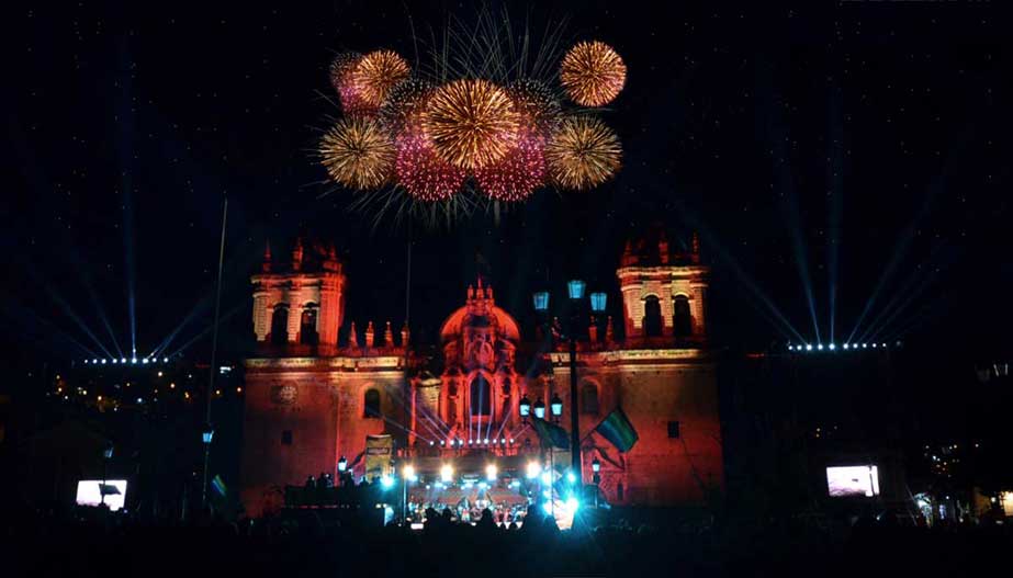 New Year in Cusco - Main Square