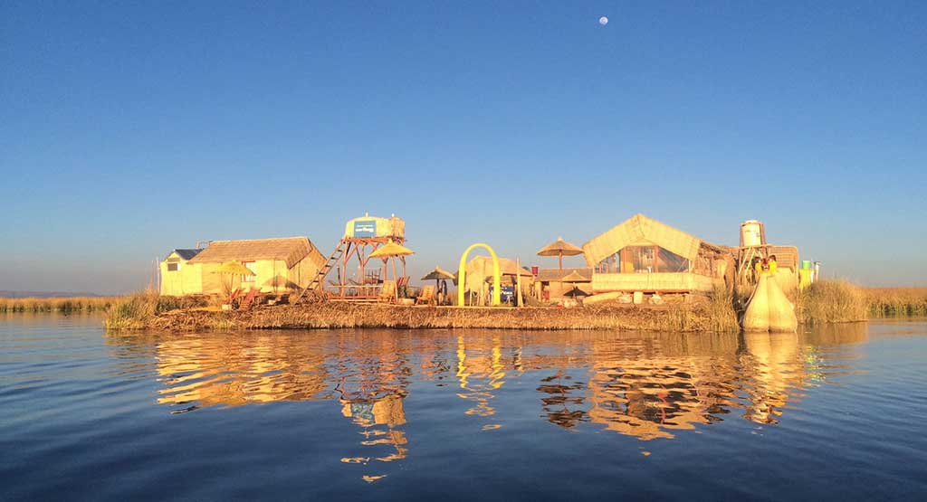 Day 9: PUNO:  OVERNIGHT IN UROS - FLOATING ISLANDS IN LAKE TITICACA LAKE