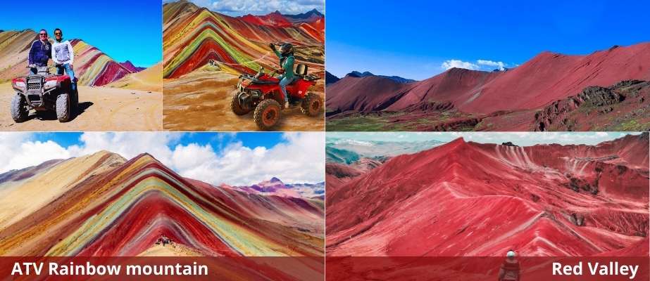 Day 1: Cusco - Red Valley - Rainbow mountain - Cusco