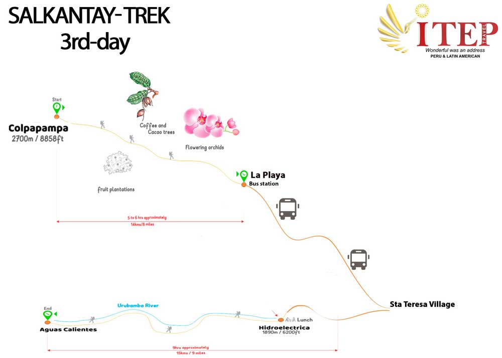 Map - DAY 3 | Descending into the Cloud Forest